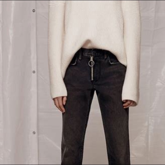 Allsaints Spitalfields Skinny Track Zip 